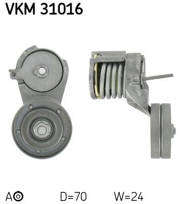 Rola intinzator,curea transmisie VKM 31016 SKF